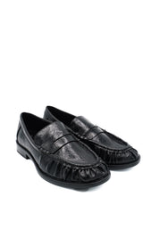 Gaia Shoes Agnese Loafer supple con distintiva arricciatura