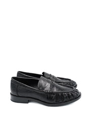 Gaia Shoes Agnese Loafer supple con distintiva arricciatura