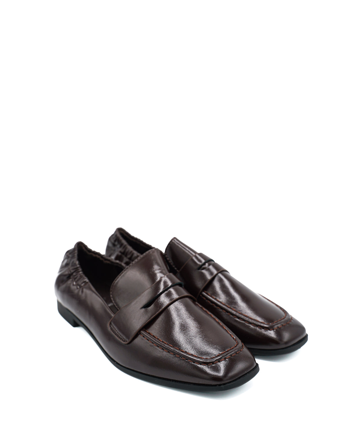 Gaia Shoes Antonietta mocassino con punta squadrata