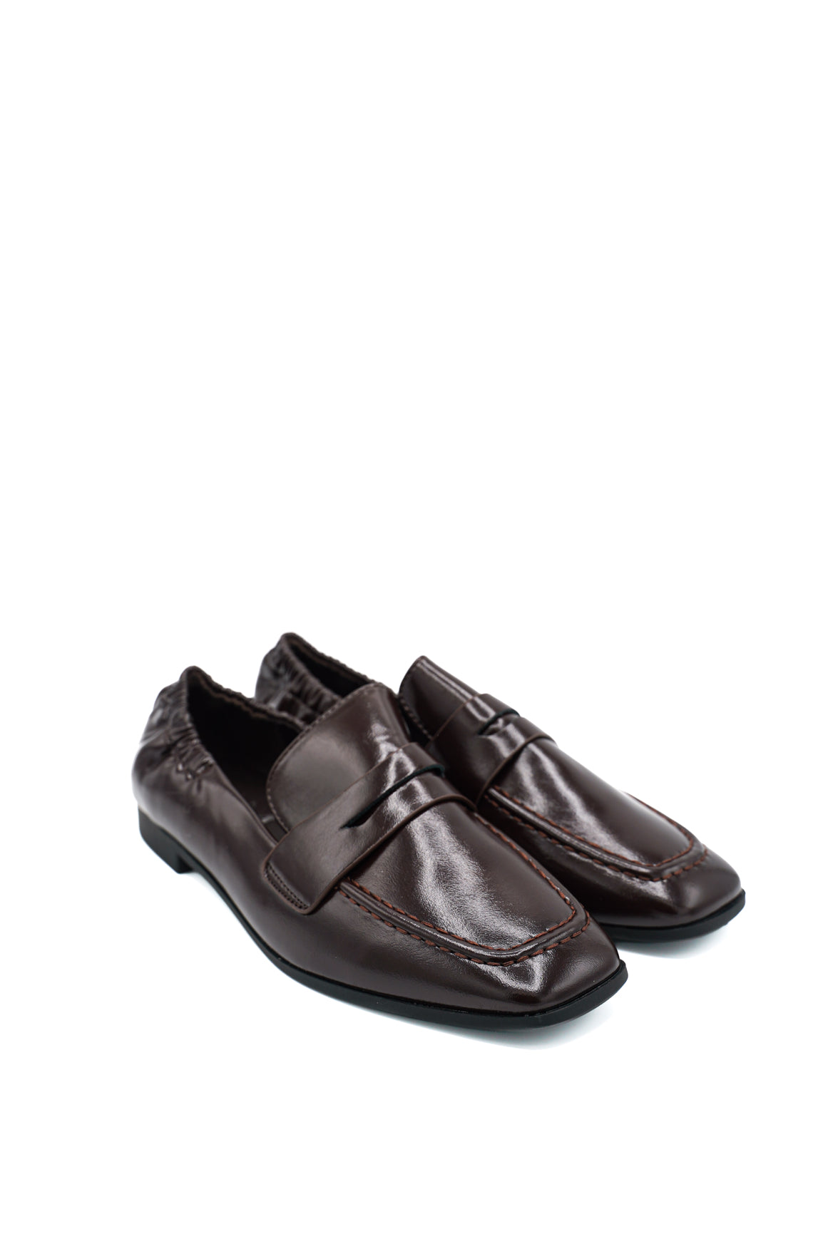 Gaia Shoes Antonietta mocassino con punta squadrata