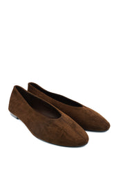 Gaia Shoes Adele Ballerine accollate scamosciate