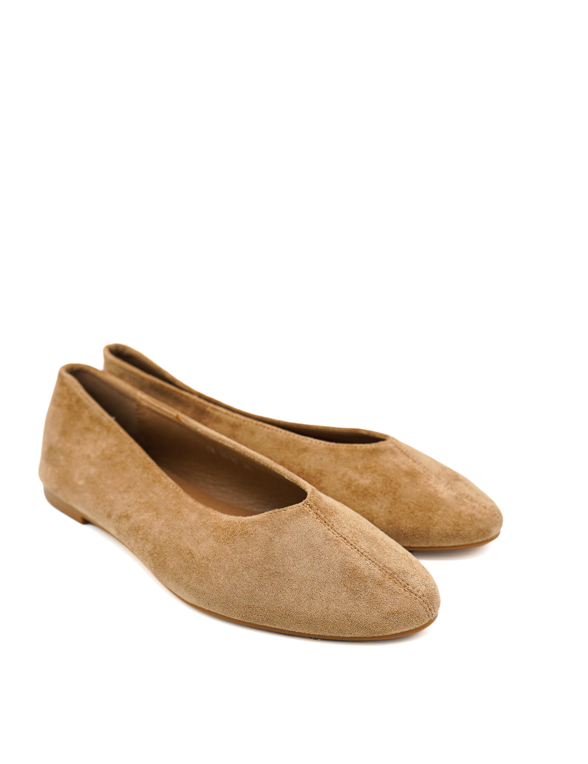 Gaia Shoes Adele Ballerine accollate scamosciate