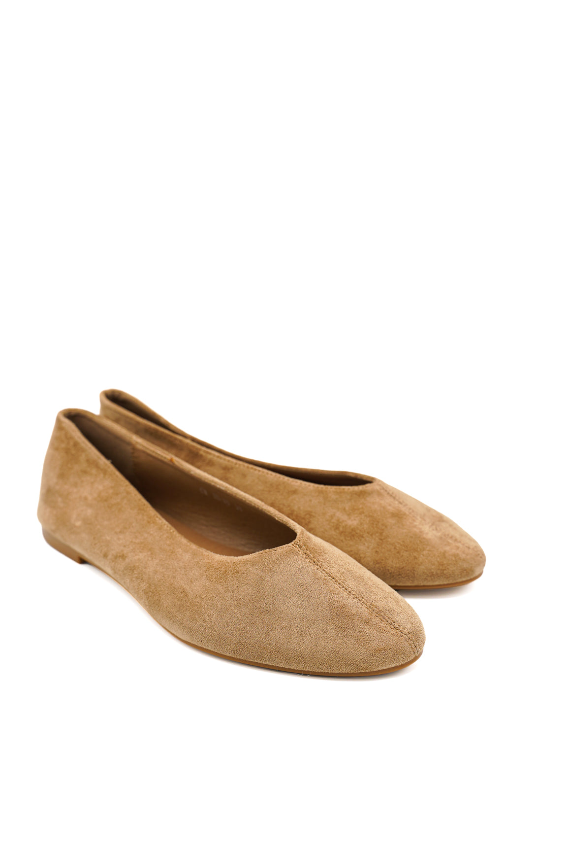 Gaia Shoes Adele Ballerine accollate scamosciate