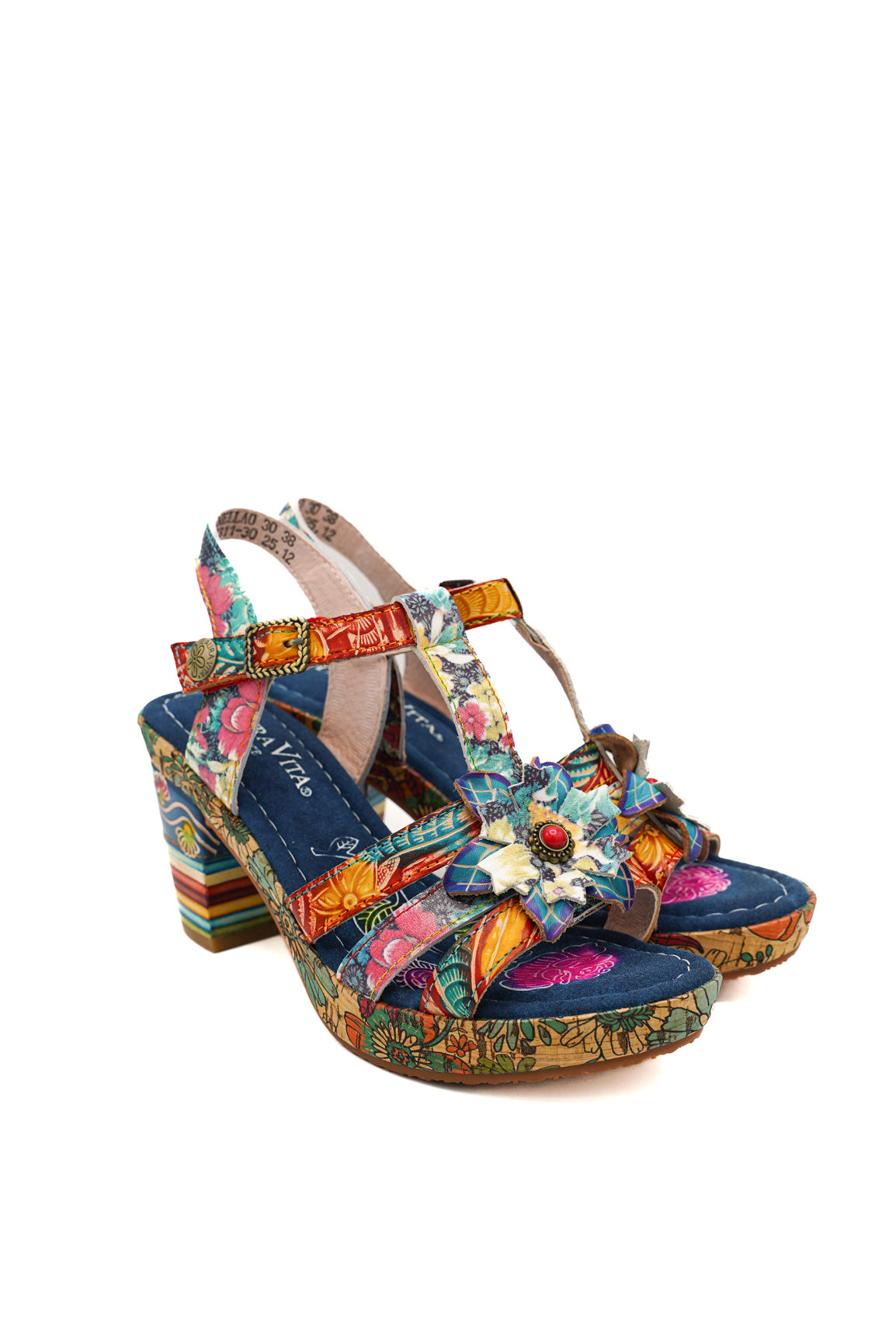 Laura Vita Nellao 30 Sandali donna con tacco