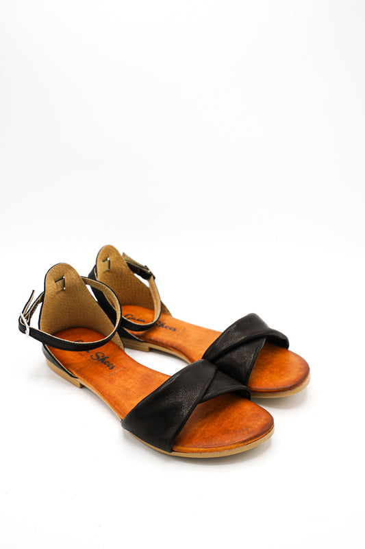 Gaia Shoes Sandali Pelle 2761/Crayone E25