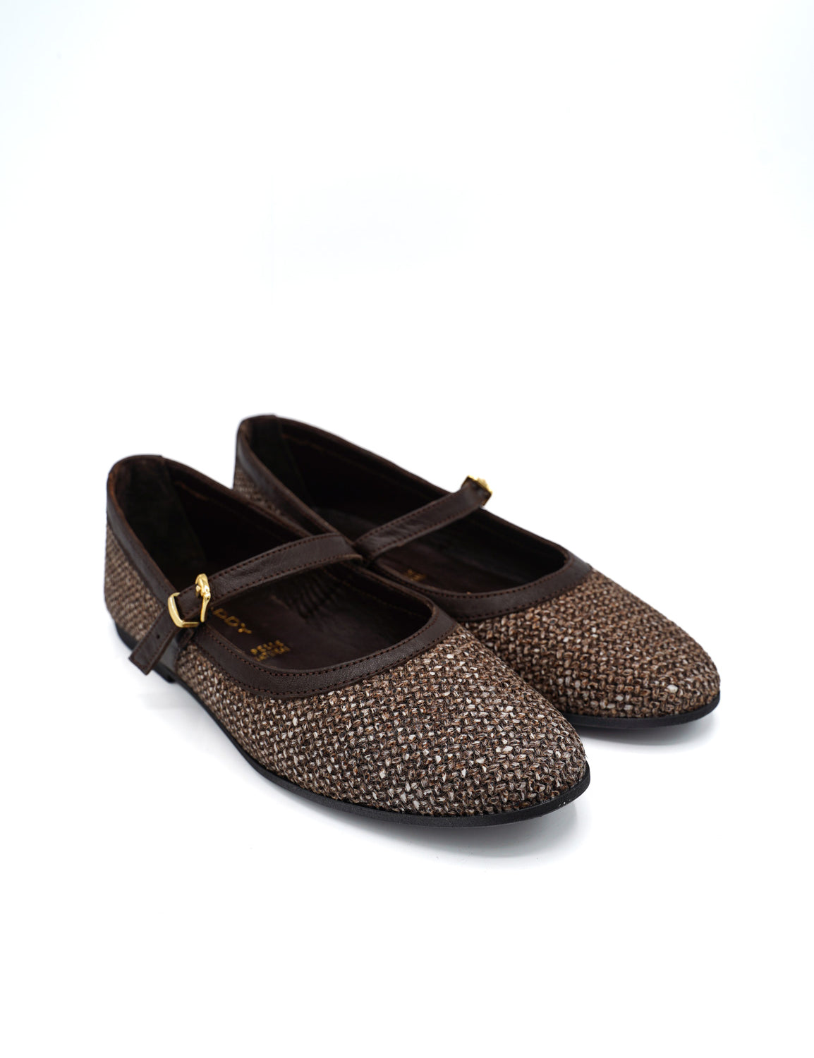 Gaia Shoes 261557 Ballerine Mary Jane in rafia con cinturino