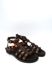 Porronet 3235 Sandali con design strappy con occhielli metallici