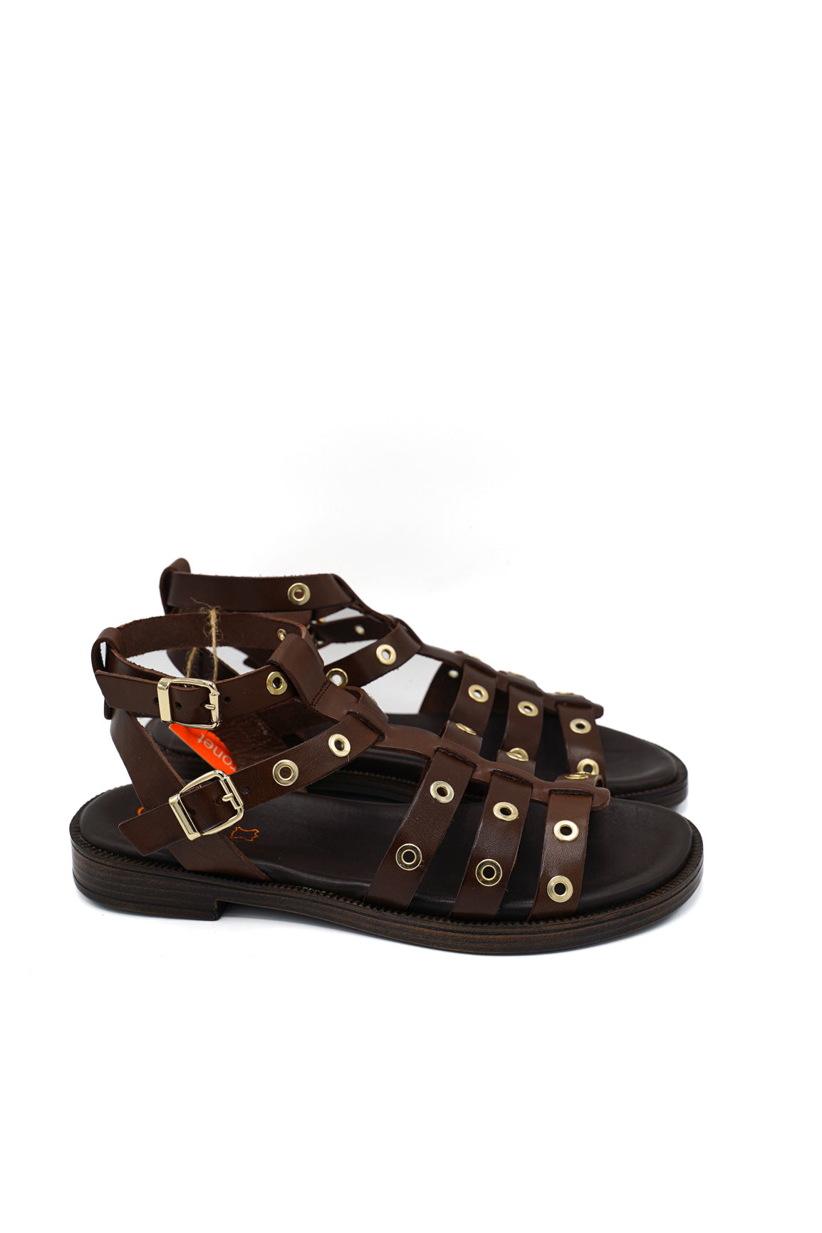 Porronet 3235 Sandali con design strappy con occhielli metallici