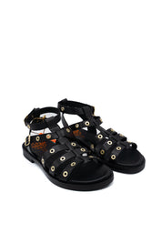 Porronet 3235 Sandali con design strappy con occhielli metallici