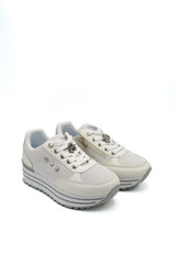 Gaia Shoes E176 Sneakers con borchie e charm metallico