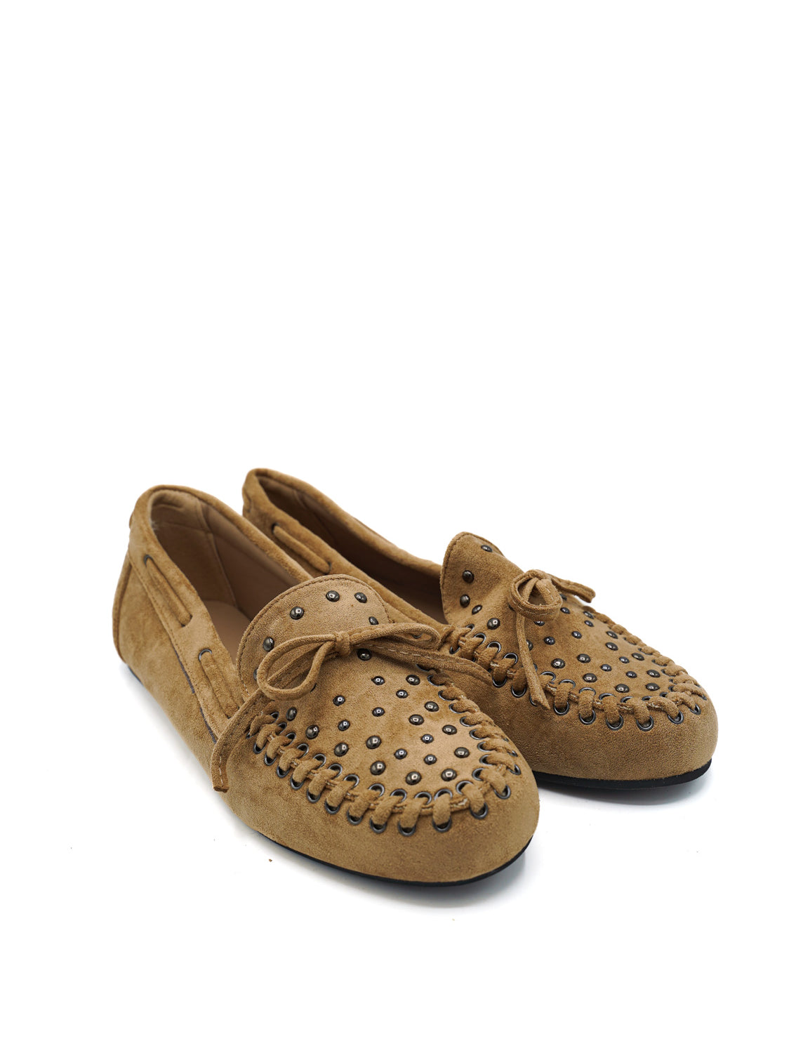 Gaia Shoes Alessandra mocassini con borchie