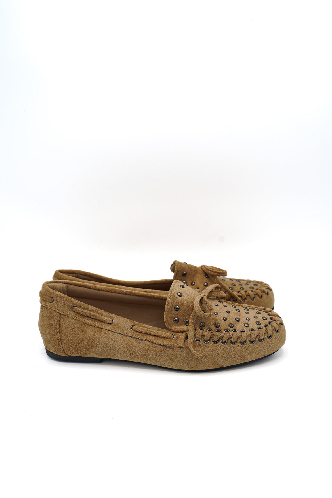 Gaia Shoes Alessandra mocassini con borchie