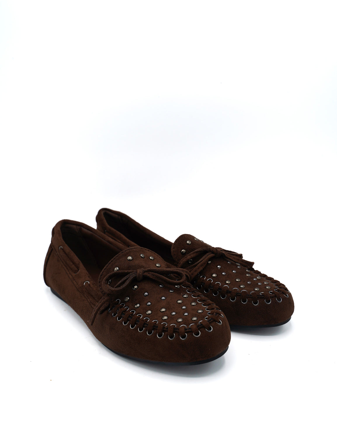 Gaia Shoes Alessandra mocassini con borchie