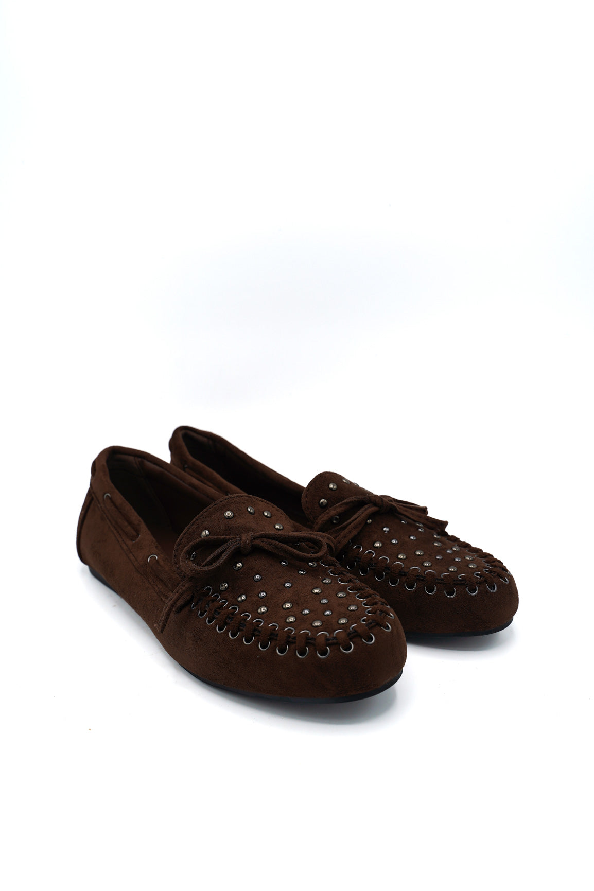 Gaia Shoes Alessandra mocassini con borchie