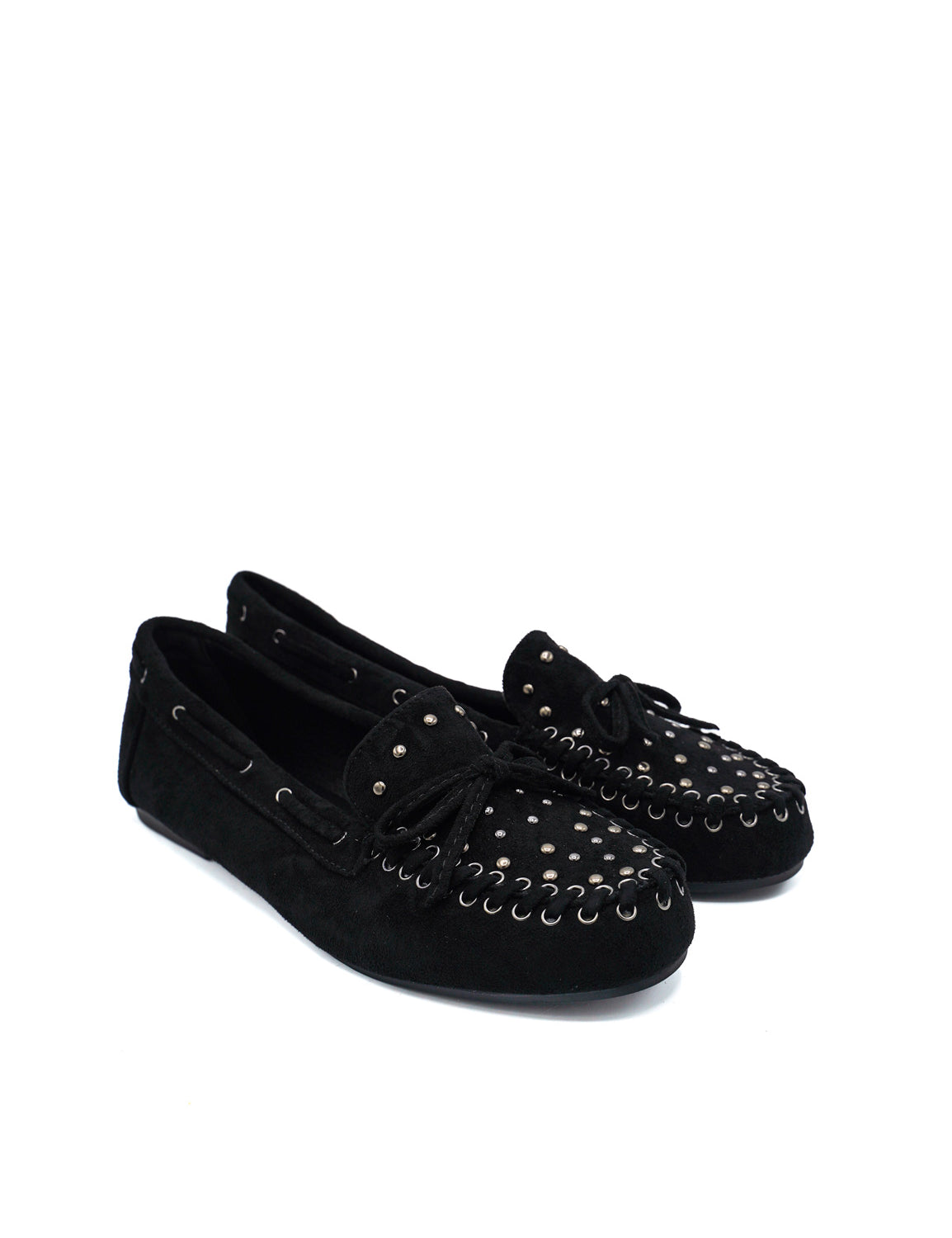 Gaia Shoes Alessandra mocassini con borchie