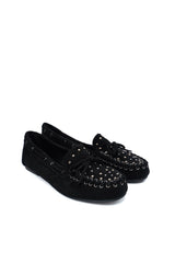 Gaia Shoes Alessandra mocassini con borchie