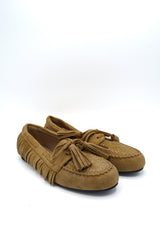 Gaia Shoes Adele mocassini con fiocco e nappine