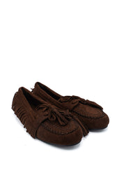 Gaia Shoes Adele mocassini con fiocco e nappine