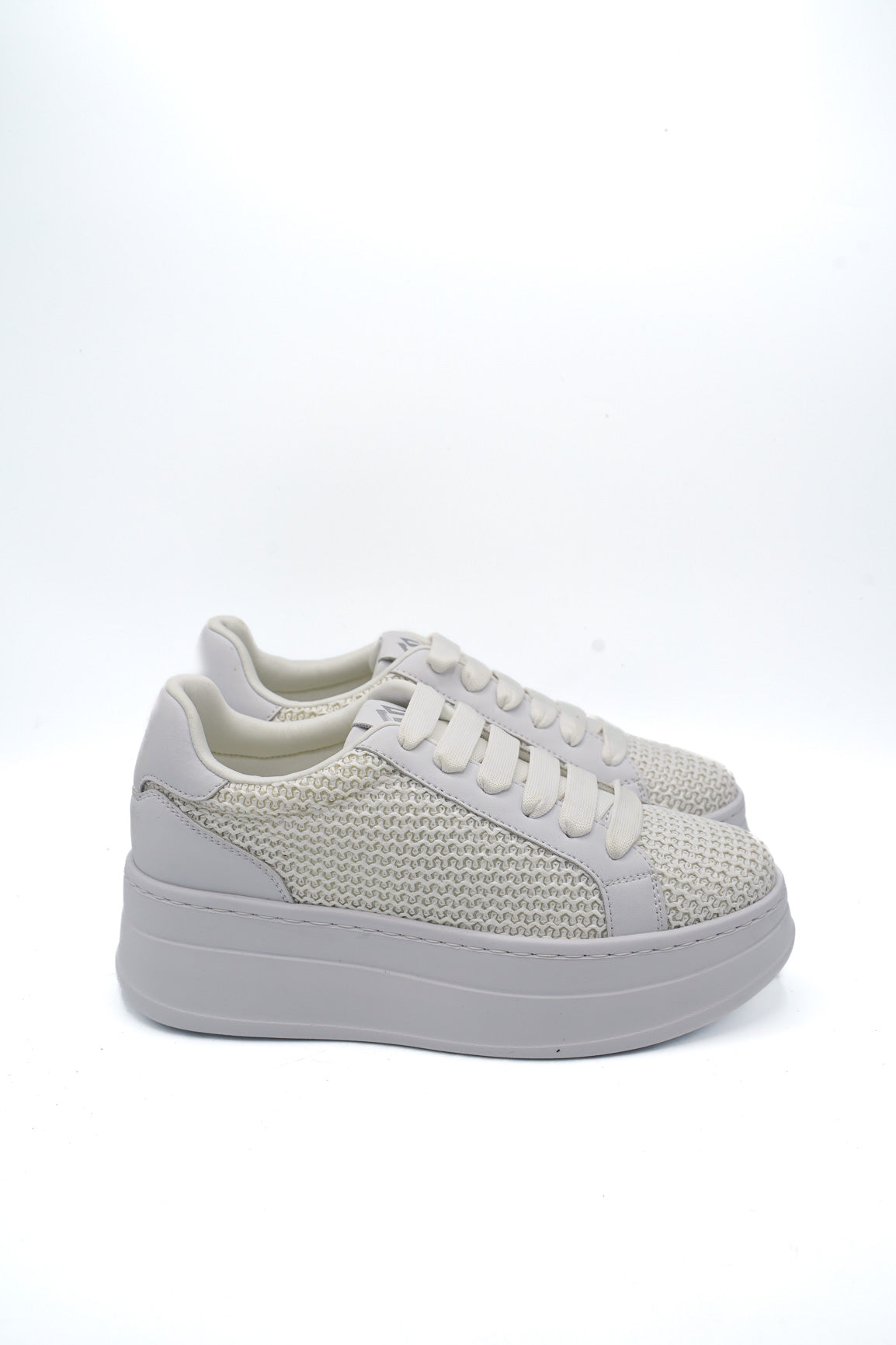 Gaia Shoes GB1037 Sneakers donna con tomaia intrecciata