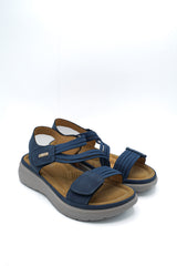 Gaia Shoes JS8028-8TO Sandali con fasce elastiche a doppia regolazione