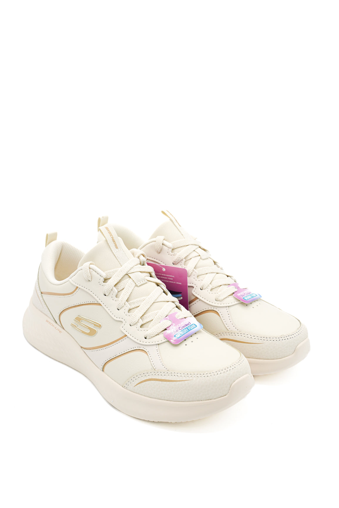 Skechers Sneakers 150049 Natural/Gold