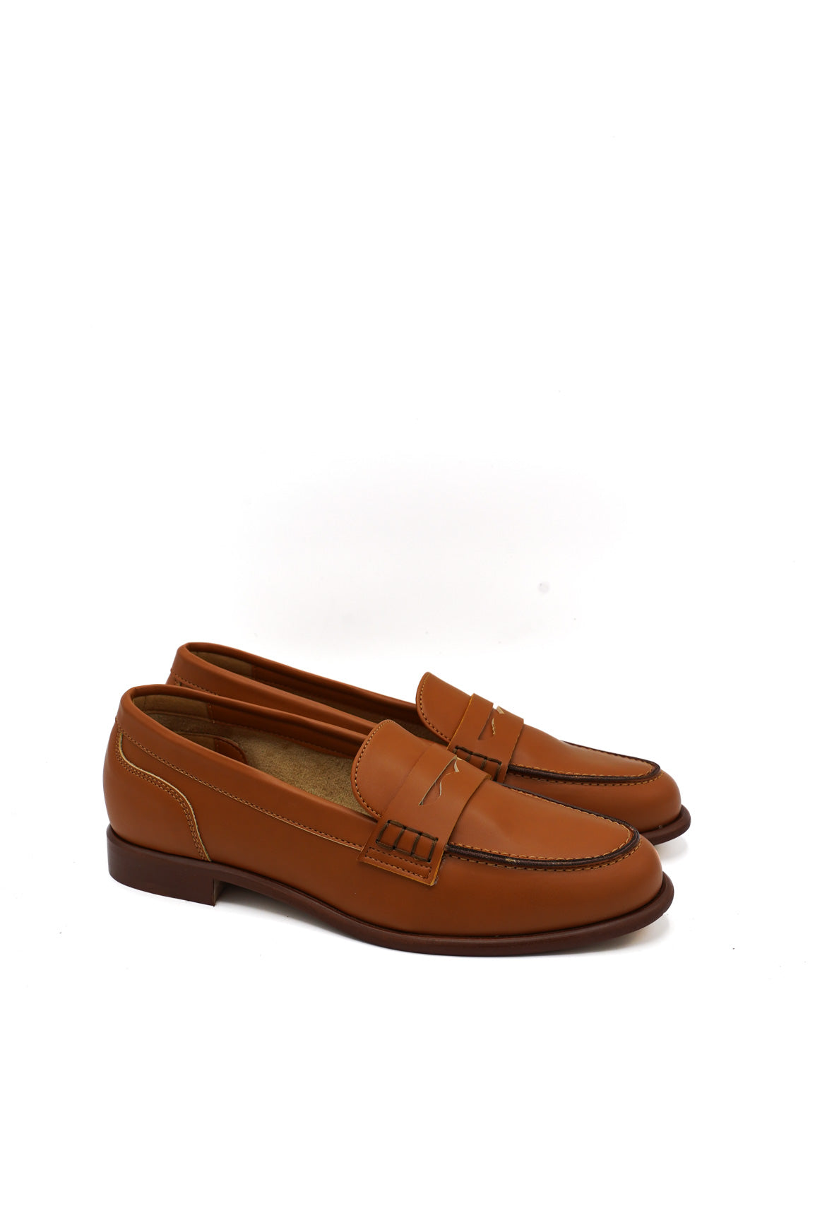 Scarpissime 010M001 Mocassini penny loafer fondo basso con tacco 2 cm