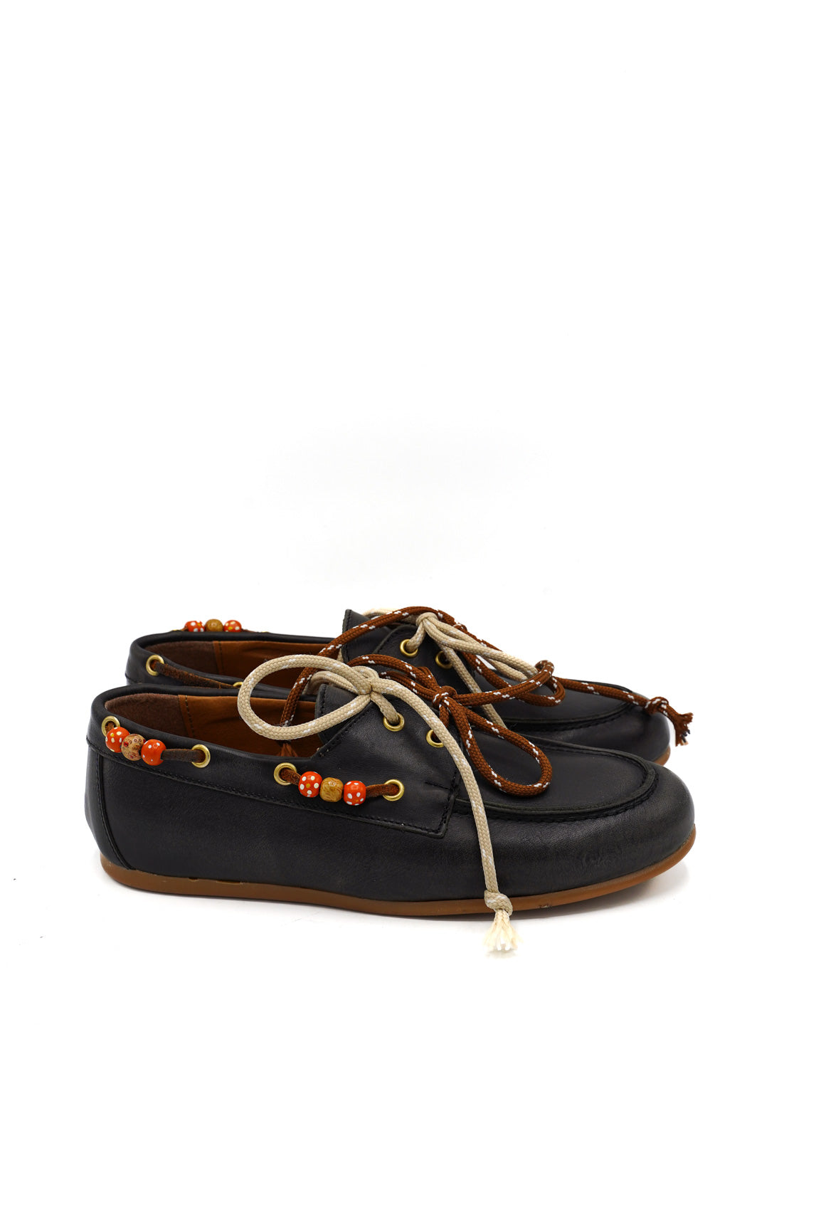 Gaia Shoes Six Mocassini donna con perline decorative