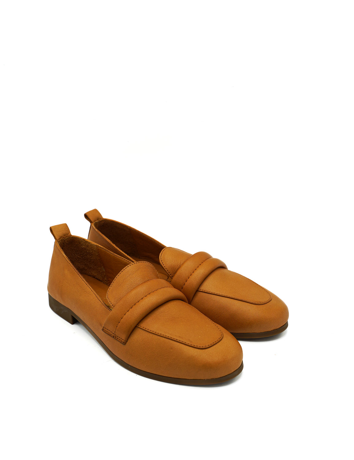 Scarpissime 01 246 15129 Mocassini in pelle effetto vintage