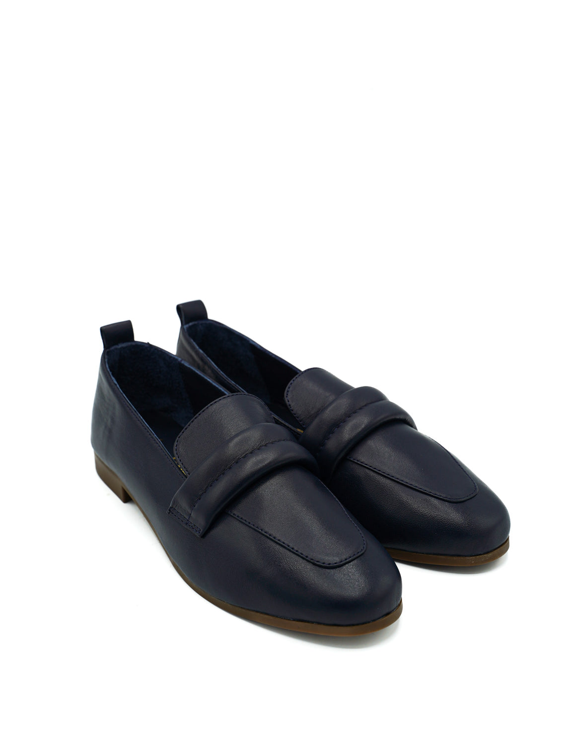 Scarpissime 01 246 15129 Mocassini in pelle effetto vintage