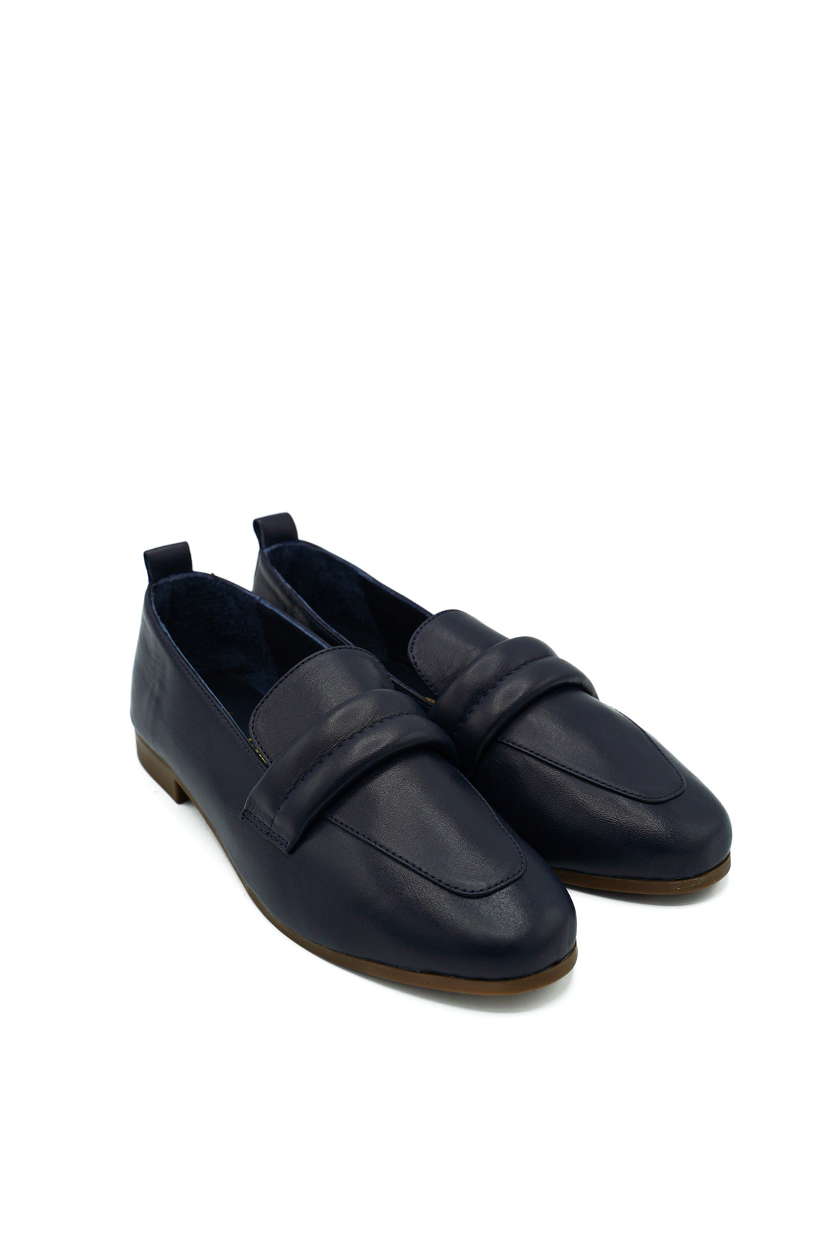 Scarpissime 01 246 15129 Mocassini in pelle effetto vintage