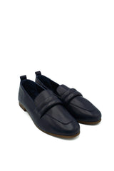 Scarpissime 01 246 15129 Mocassini in pelle effetto vintage