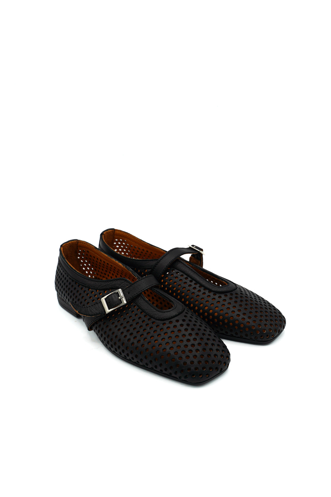 Scarpissime 868 304 Ballerine traforate con cinturino Mary Jane
