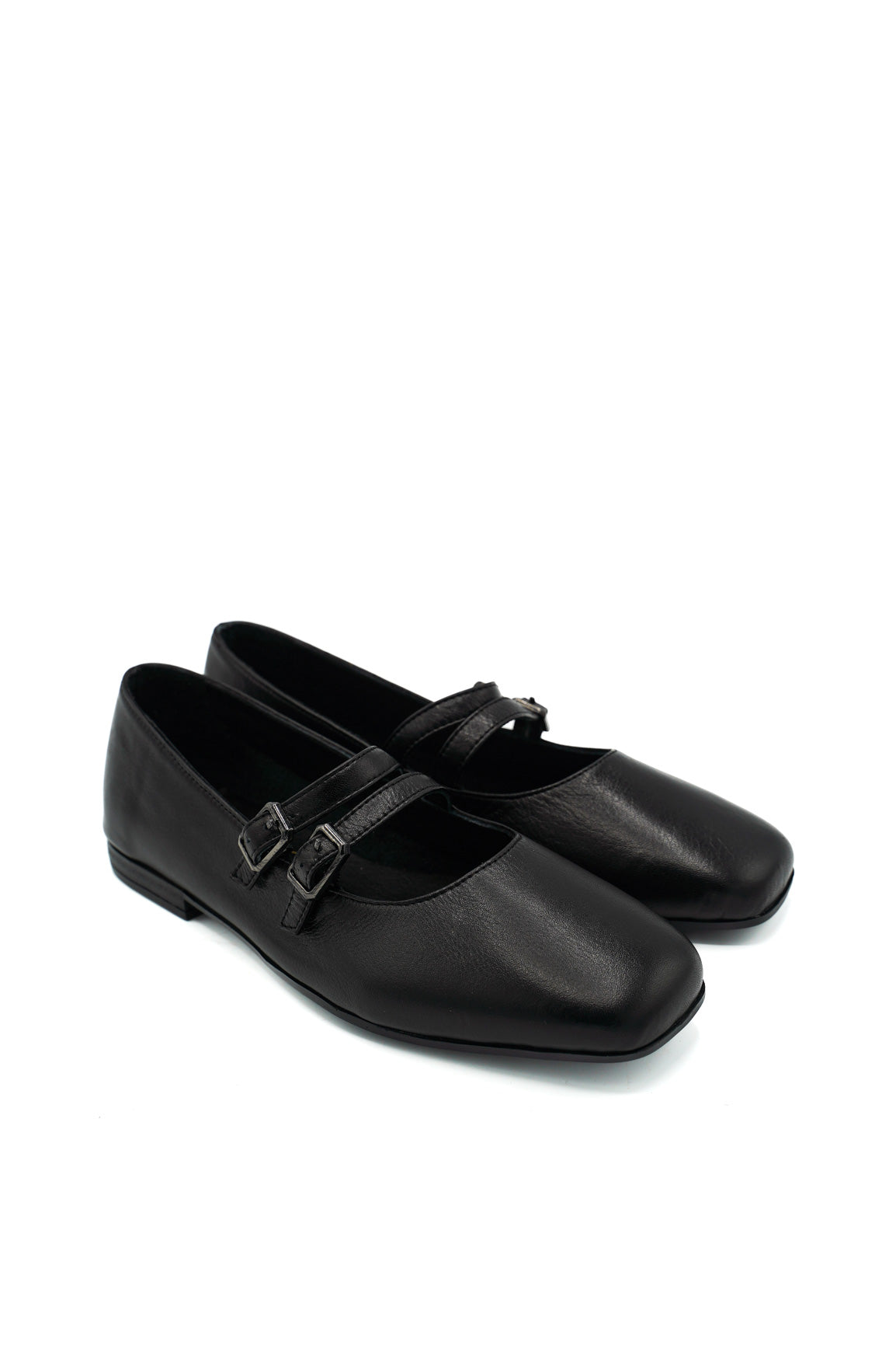 Scarpissime 01 246 15005 Ballerine con doppio cinturino e punta squadrata