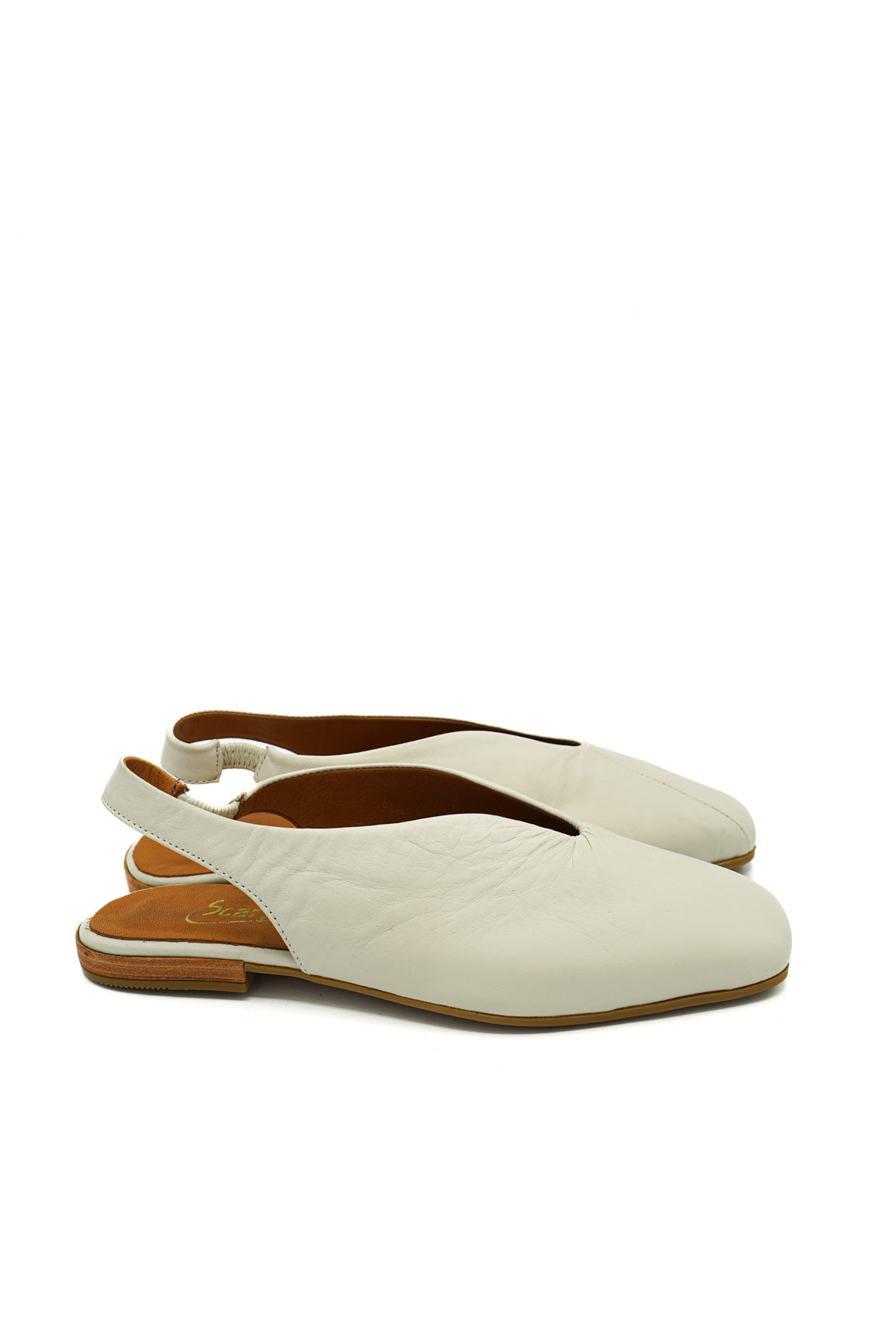 Scarpissime 01 246 15152 Ballerine slingbackcon punta quadra