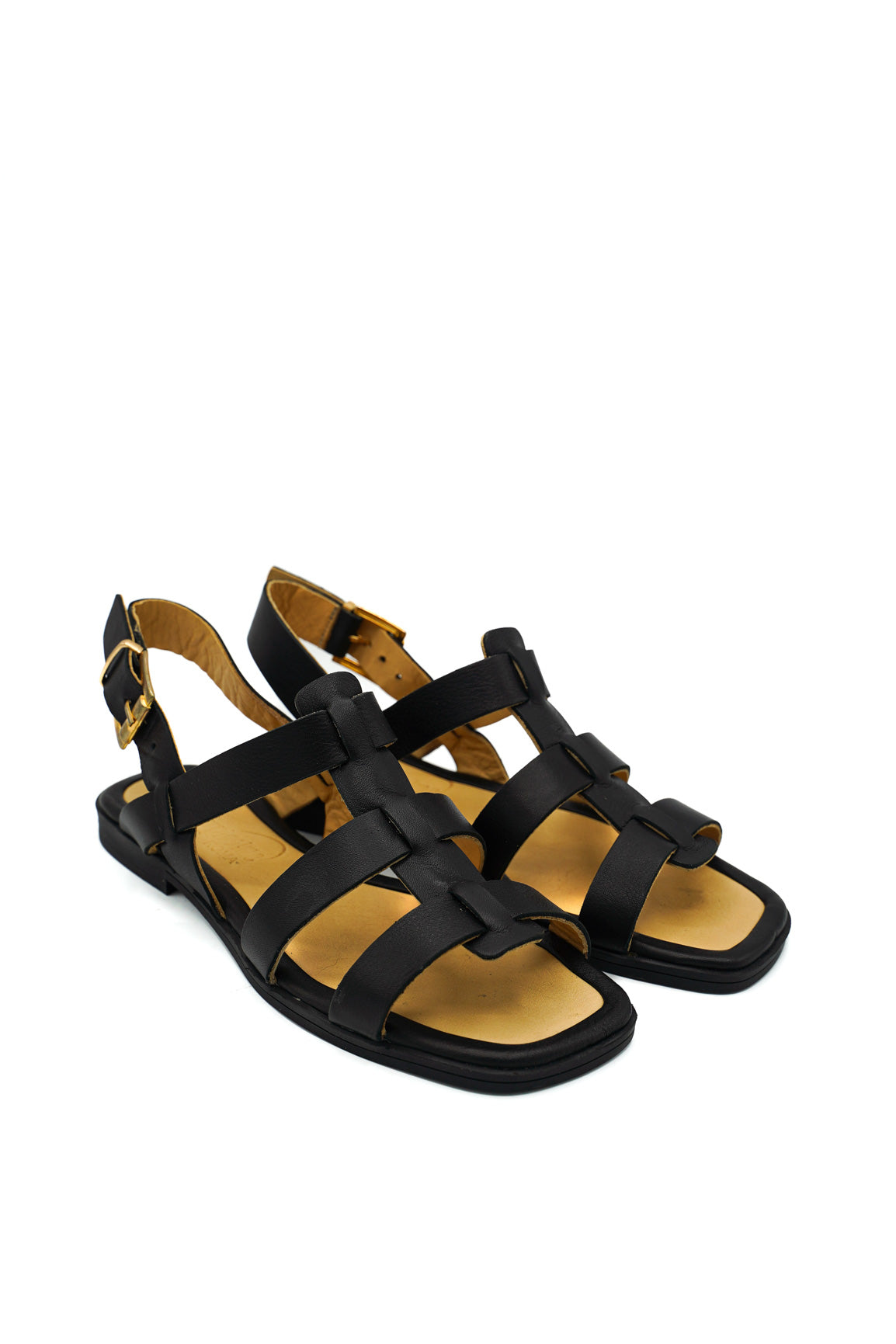 Scarpissime 01 246 15103 Sandali flat con listini intrecciati
