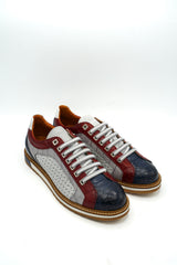 Exton 9512 Heritage sneakers uomo design retro e costruzione multi-materica