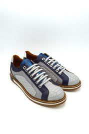 Exton 9512 Heritage sneakers uomo design retro e costruzione multi-materica