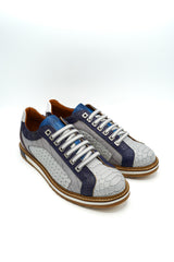 Exton 9512 Heritage sneakers uomo design retro e costruzione multi-materica