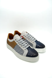 Exton 569 Sneakers uomo stampa stile cocco multicolore
