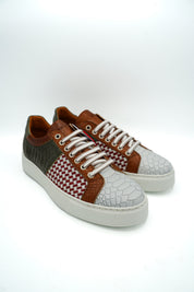 Exton 569 Sneakers uomo stampa stile cocco multicolore