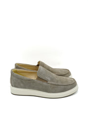 Igi&Co 1124811 Mocassini da uomo grigio-beige con elastico