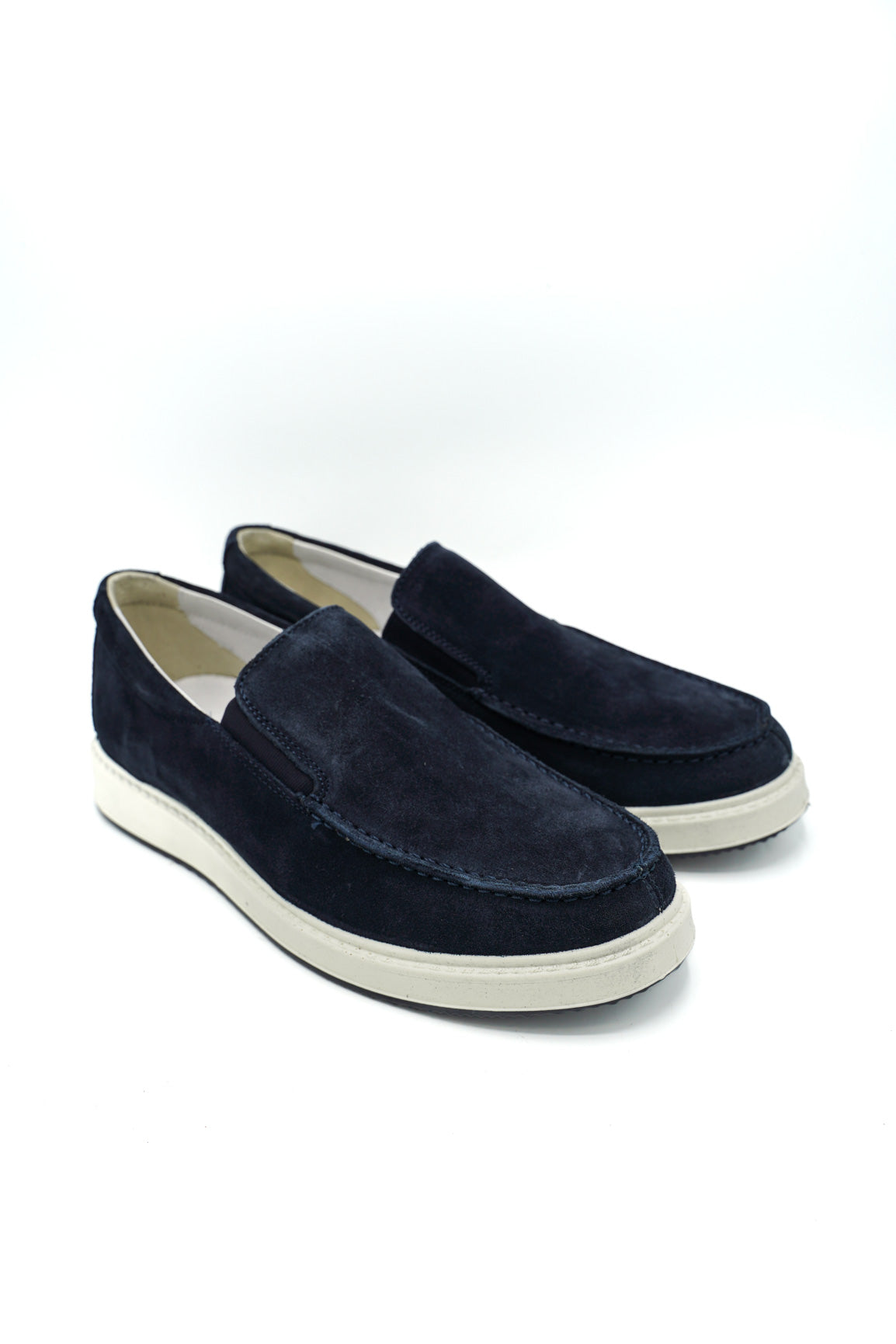 Igi&Co 1124800 Mocassini da uomo blu con elastico