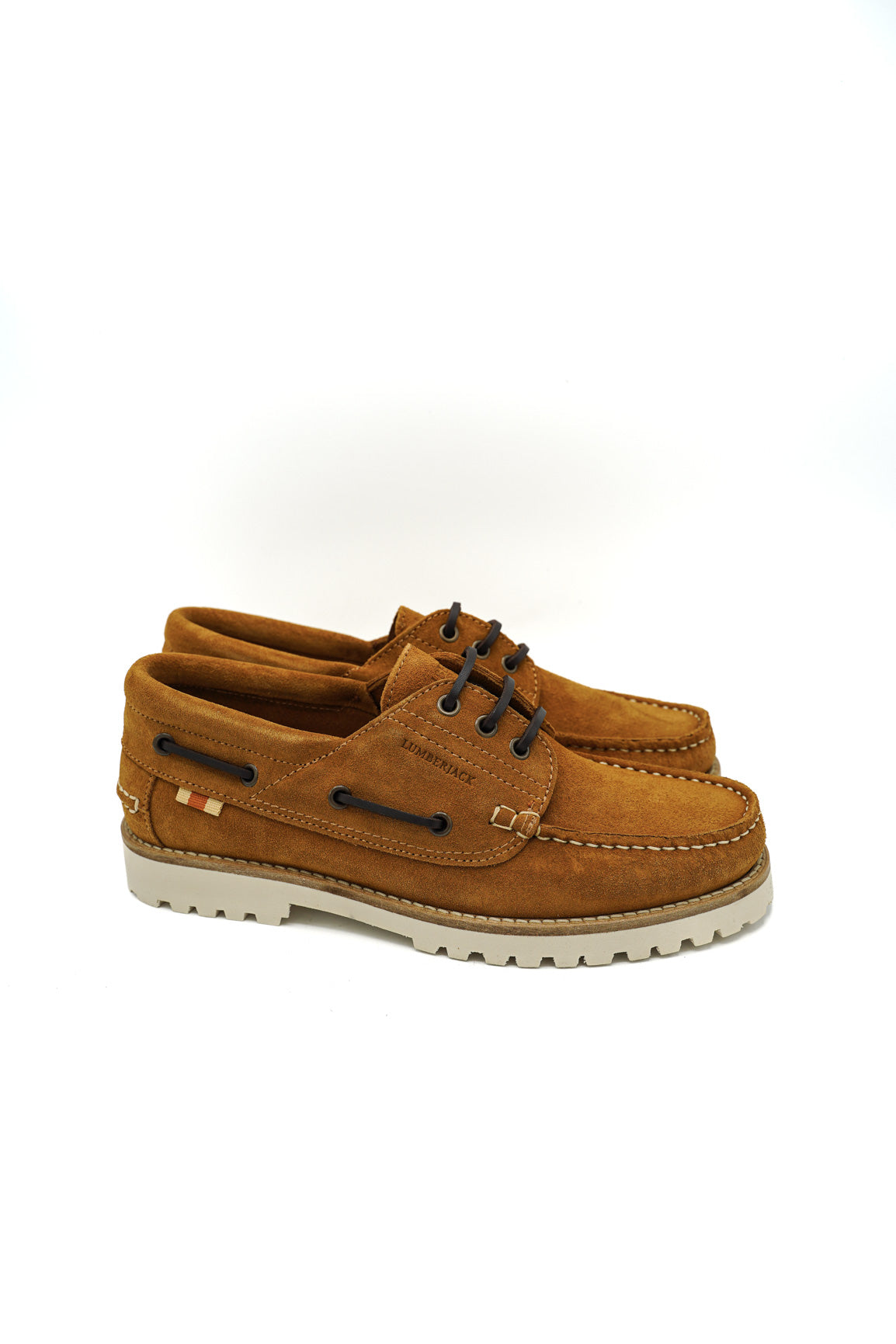 Lumberjack 102268781 Freeman scarpe scamosciate da barca uomo con suola carrarmato