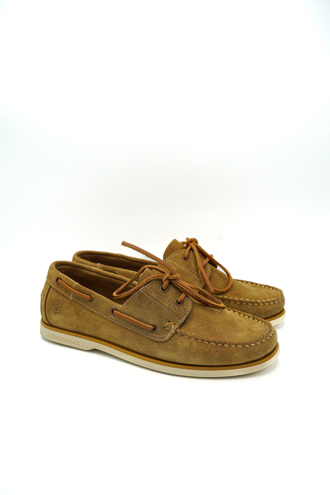 Lumberjack 102268826 Navigator stringate da barca uomo con suola in gomma
