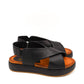 Sofia Mare 11860 Sandali flatform con fasce incrociate