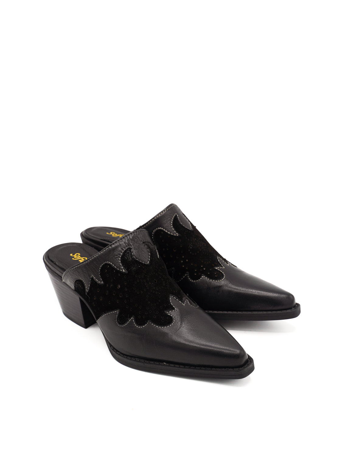 Sofia Mare 11808XG Sabot stile cowboy con lavorazione traforata