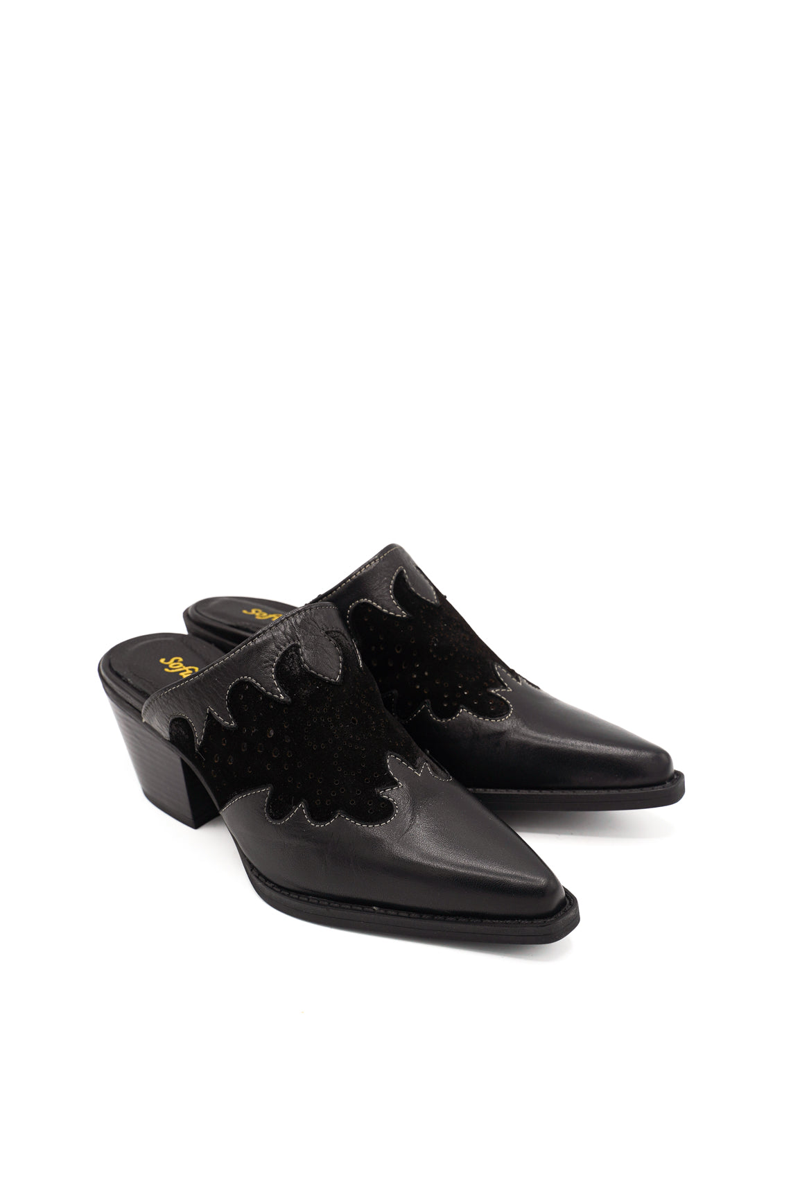 Sofia Mare 11808XG Sabot stile cowboy con lavorazione traforata