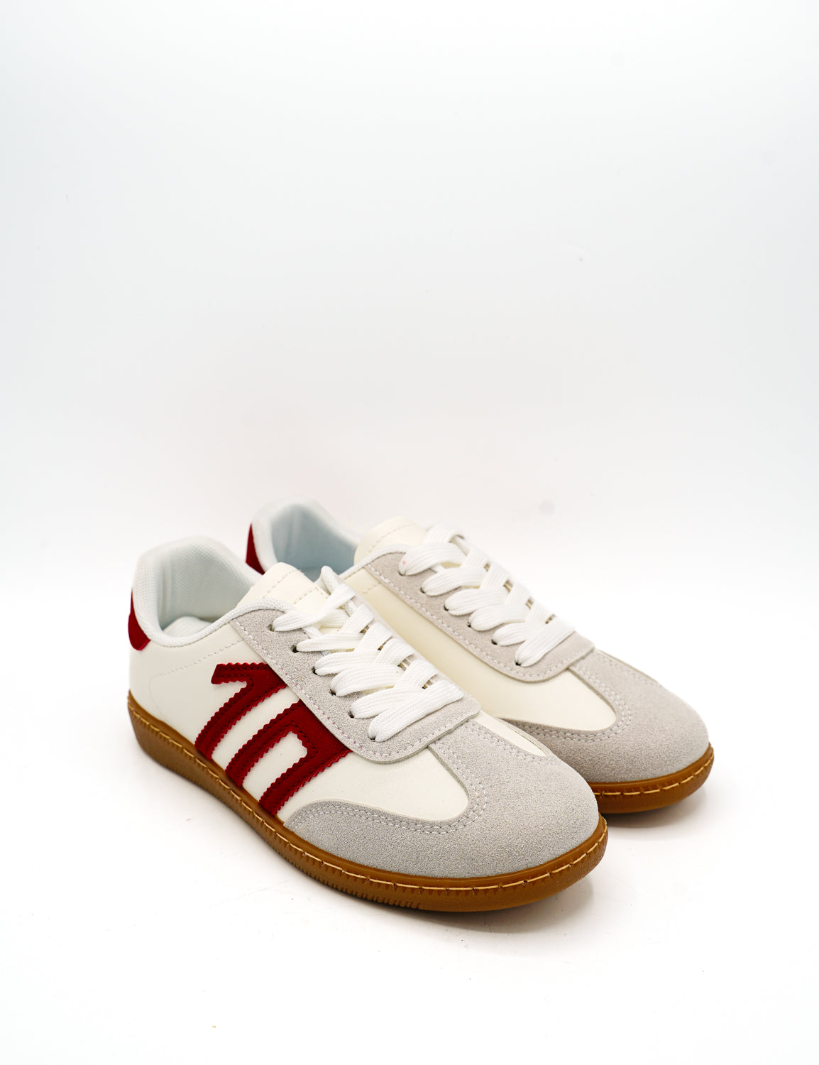 Gaia Shoes E11 Sneakers donna bicolore stile retro