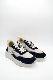 Gaia Shoes E21 Sneakers donna con inserti glitterati e suola chunky