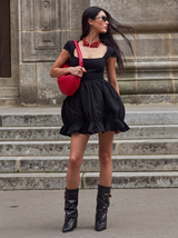 Gaia Shoes Camilla stivale con risvolto e lucchetto